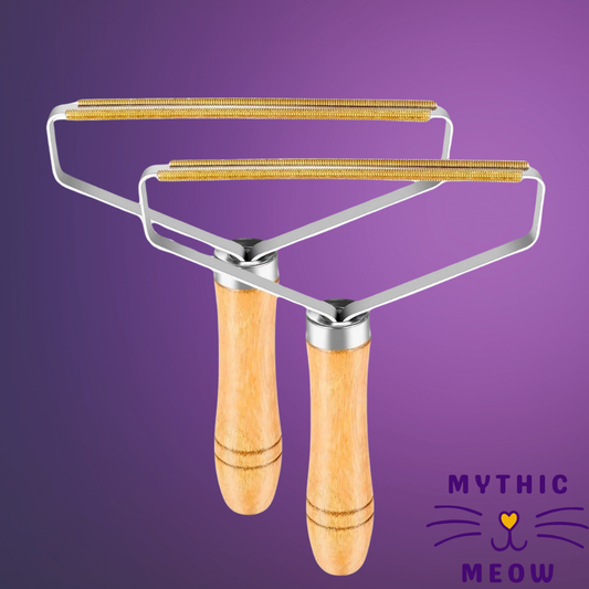 2Pc Pet Hair Remover - Mythic Meow